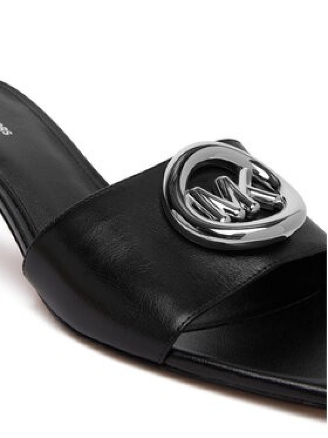 MICHAEL Michael Kors Klapki Milan Mule Sandal 40R6MLMS1L Czarny