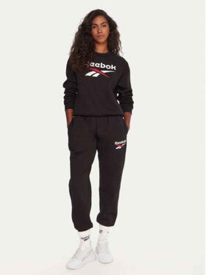 Reebok Bluza RK25169CCW Czarny Regular Fit