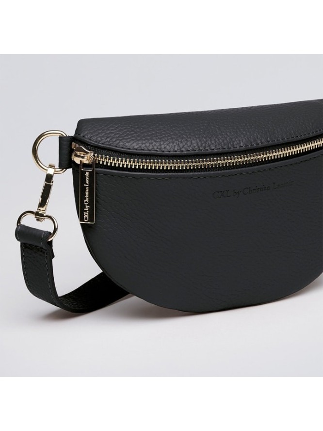 CXL by Christian Lacroix Skórzana saszetka w kolorze czarnym - 23 x 13 x 6 cm rozmiar: onesize