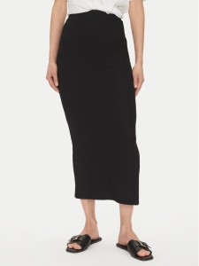 ONLY Spódnica ołówkowa Emma 15323730 Czarny Slim Fit