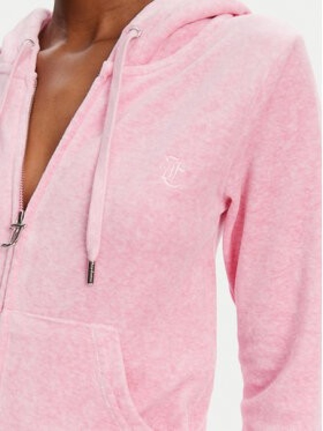 Juicy Couture Bluza Robertson JCAP176 Różowy Slim Fit