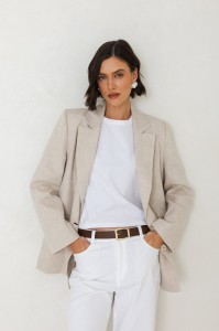 LNIANA MARYNARKA MATYLDA PIASKOWA XS - Flawless