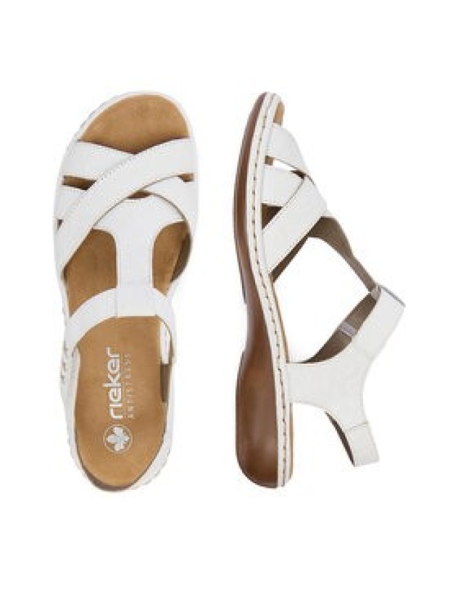 Rieker Sandały CEO-65919-80 Biały