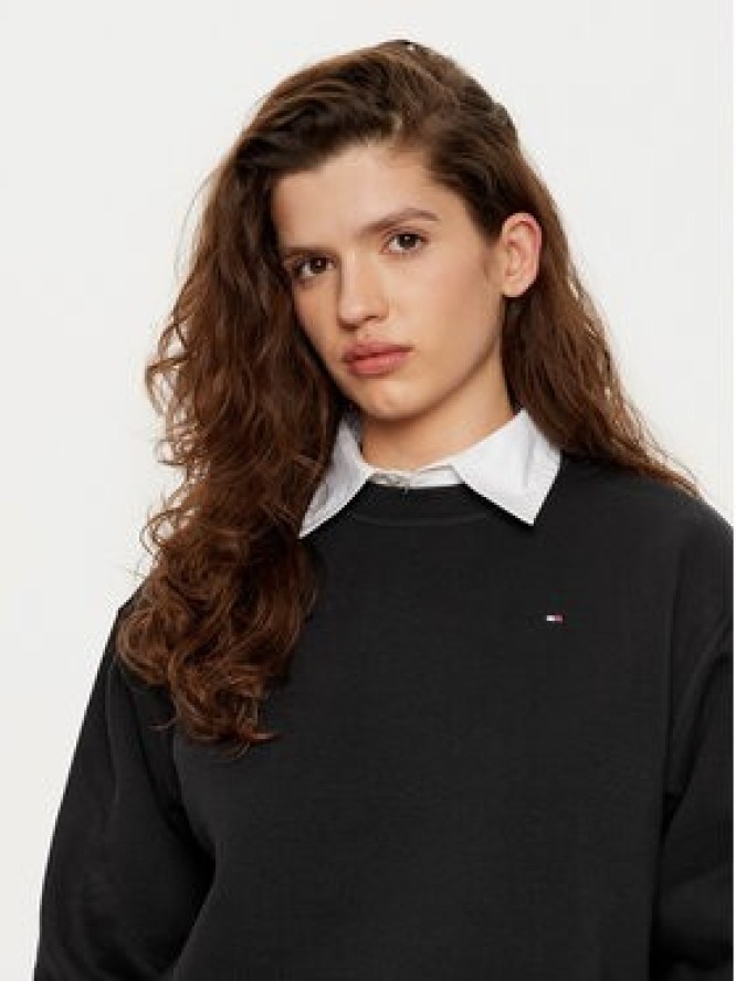 Tommy Hilfiger Bluza WW0WW41246 Czarny Relaxed Fit
