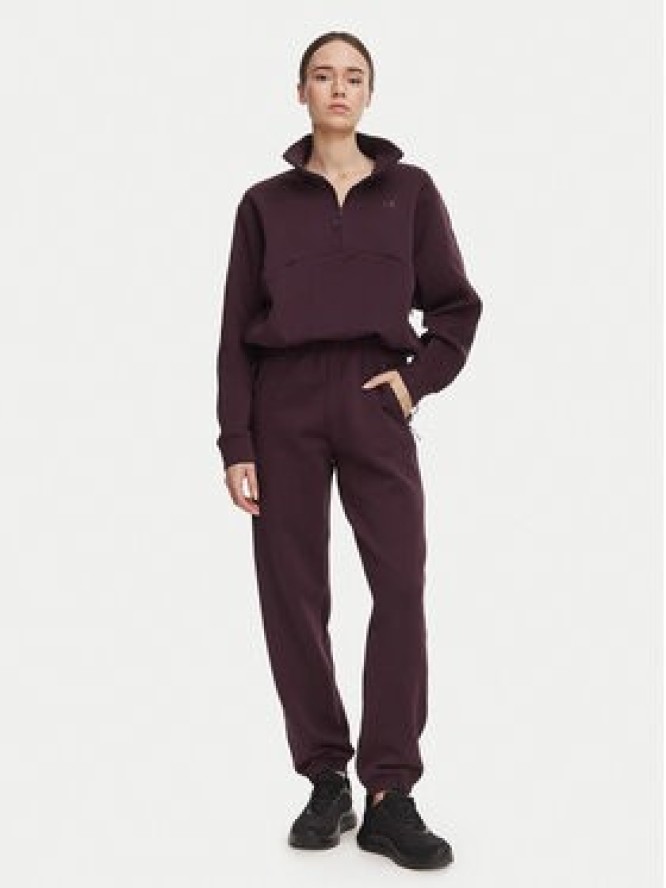 Under Armour Bluza Ua Unstoppable 6013519 Bordowy Loose Fit