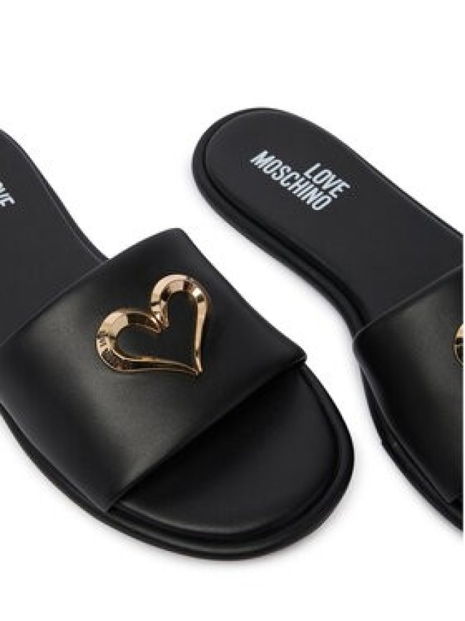 LOVE MOSCHINO Klapki JA28252G0OIA0000 Czarny