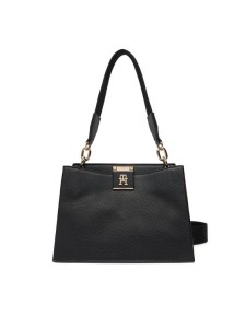 Tommy Hilfiger Torebka Th Her Med Satchel AW0AW17722 Czarny