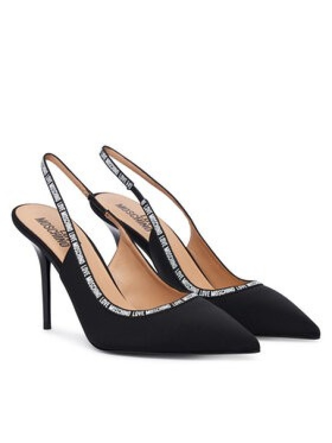LOVE MOSCHINO Szpilki JA10429G1PIM0000 Czarny