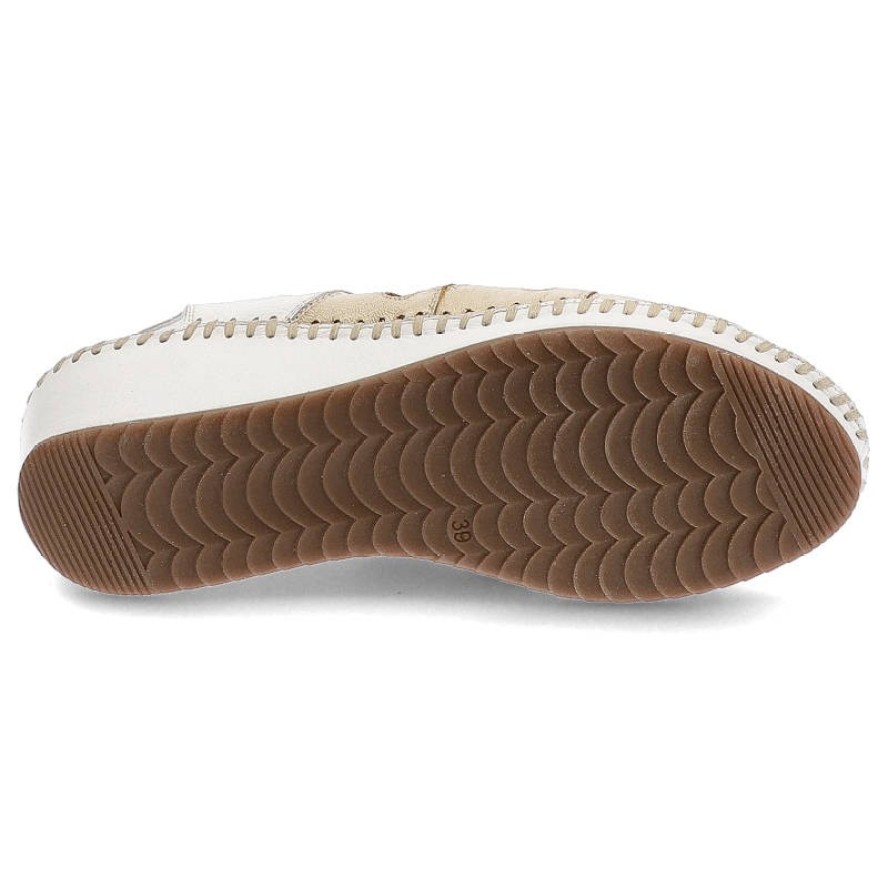 Białe Sandały Lanqier Damskie Skórzane Obuwie