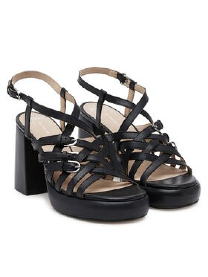 Bronx Sandały 85055-D Czarny