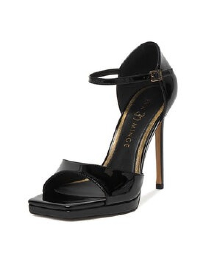 Eva Minge Sandały EO-VIOLET-LT2521-3-1 Czarny