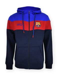 Bluza z kapturem dla dorosłych unisex Barcelona 2024-25 Blaugrana