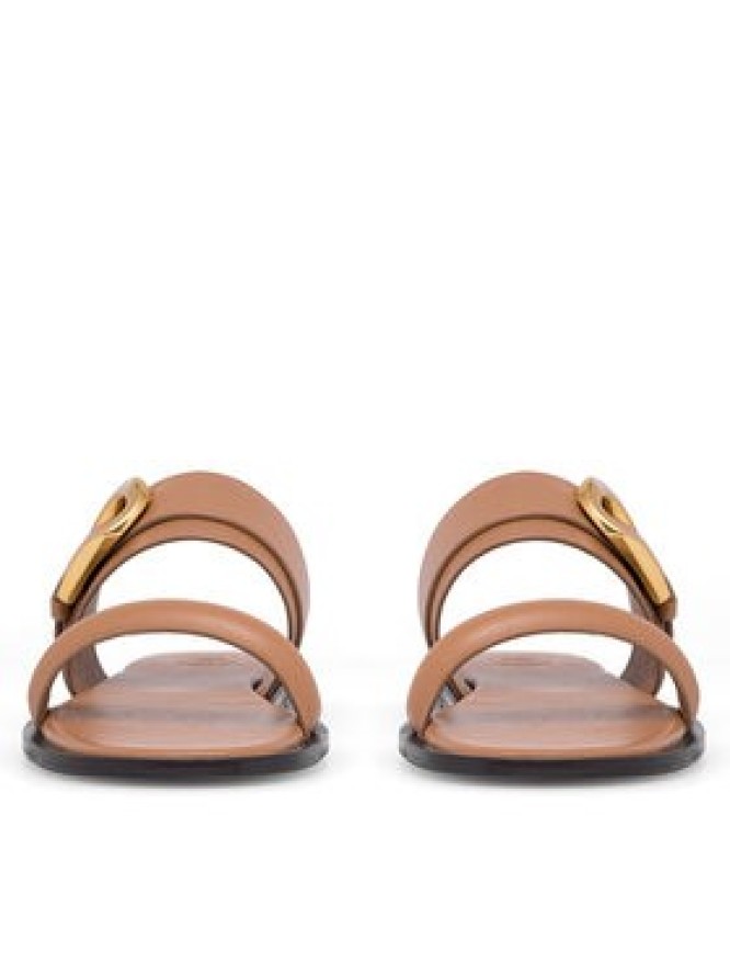 Gino Rossi Klapki ELZA-112686 Brązowy