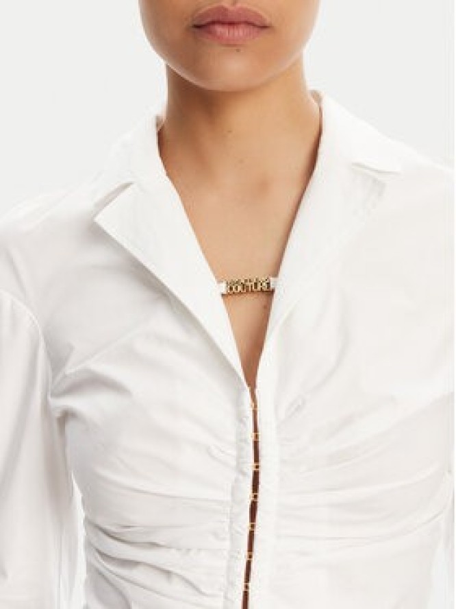 Versace Jeans Couture Koszula 78HAL203 Biały Slim Fit