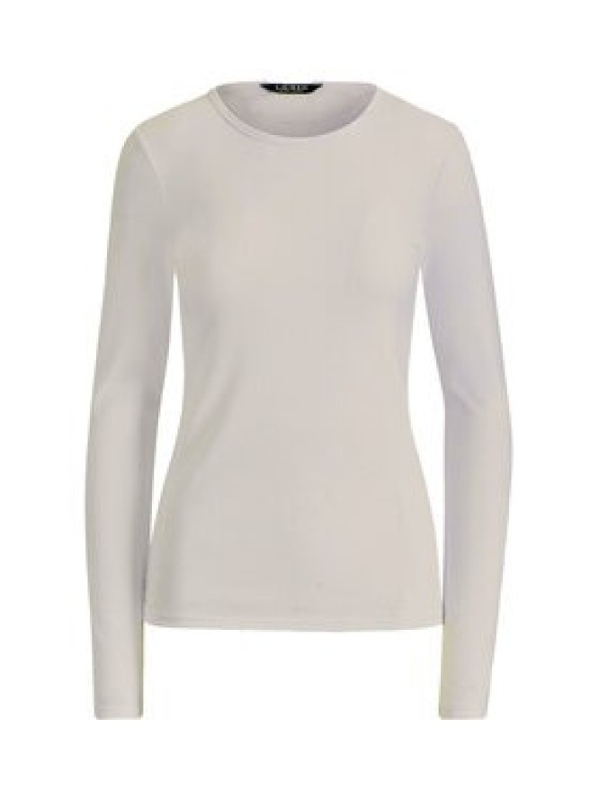 LAUREN RALPH LAUREN Bluzka 200680399002 Biały Slim Fit