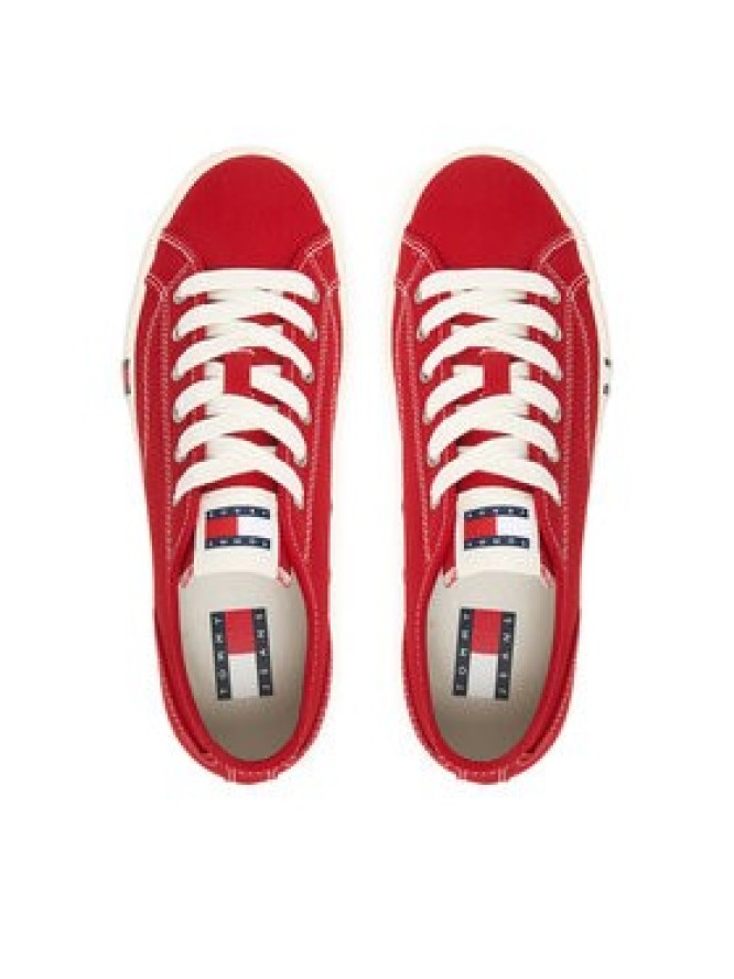 Tommy Jeans Tenisówki Archive Y2K EN0EN02956 Czerwony