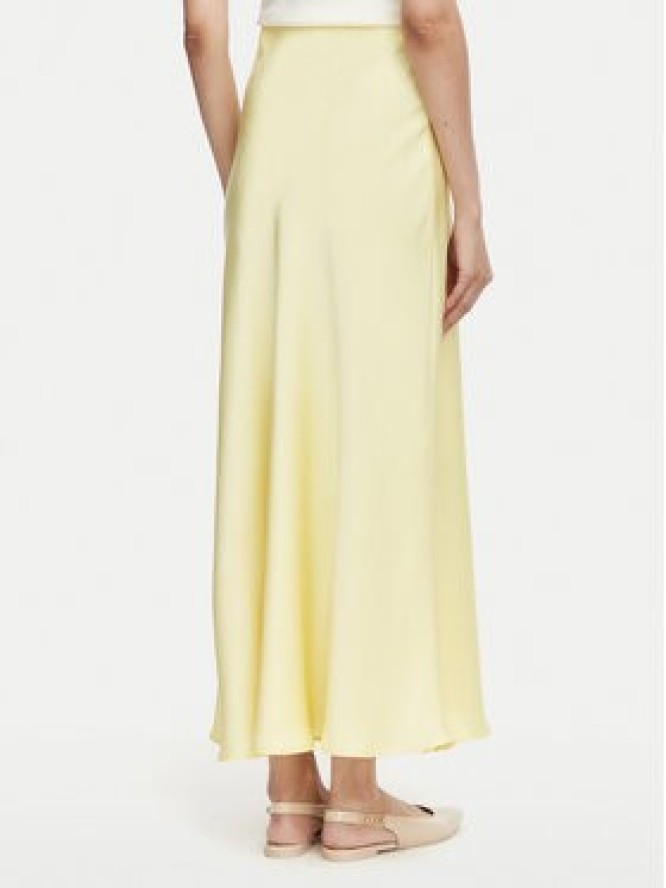 Vero Moda Spódnica maxi Livia 10350079 Żółty jasny Regular Fit