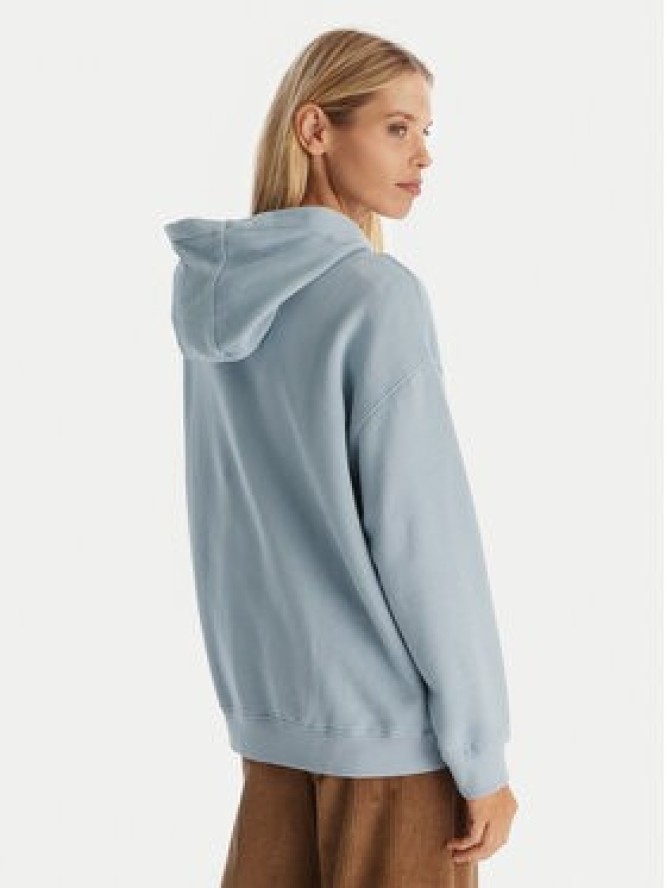 Quiksilver Bluza EQWFT03191 Niebieski Oversize