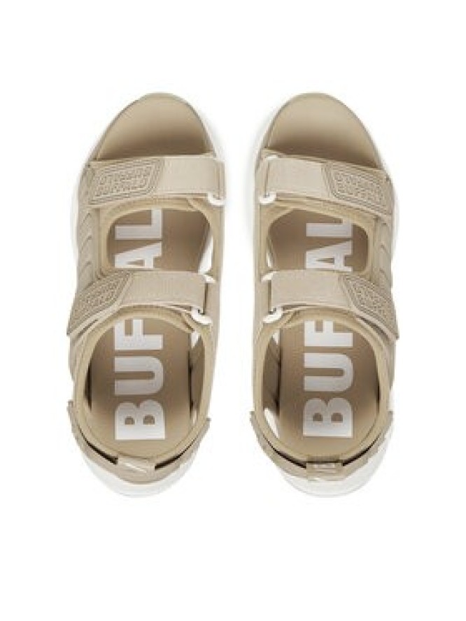 Buffalo Sandały Binary Track 1602297 Beżowy