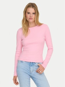 ONLY Bluzka Val 15371305 Różowy Regular Fit