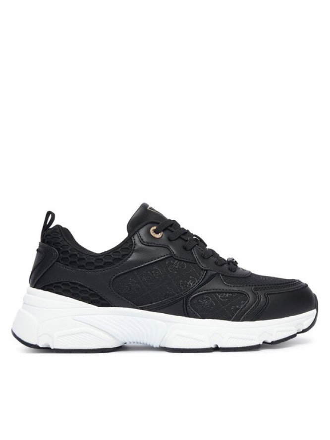 Guess Sneakersy FLTIDY ELE12 Czarny