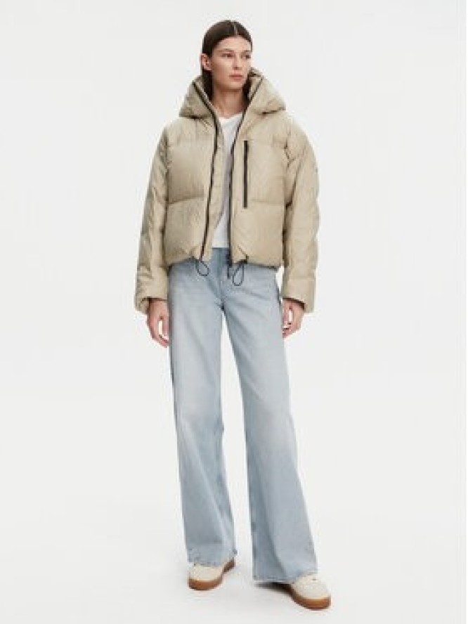 adidas by Stella McCartney Kurtka zimowa Winter JI5198 Beżowy Loose Fit