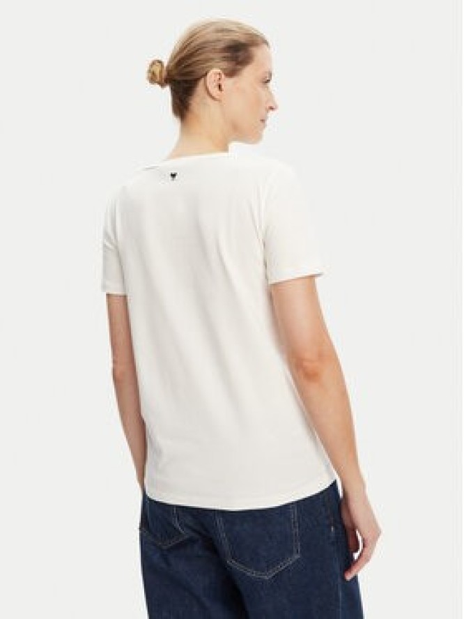 Weekend Max Mara T-Shirt Multib 2525976011 Biały Regular Fit