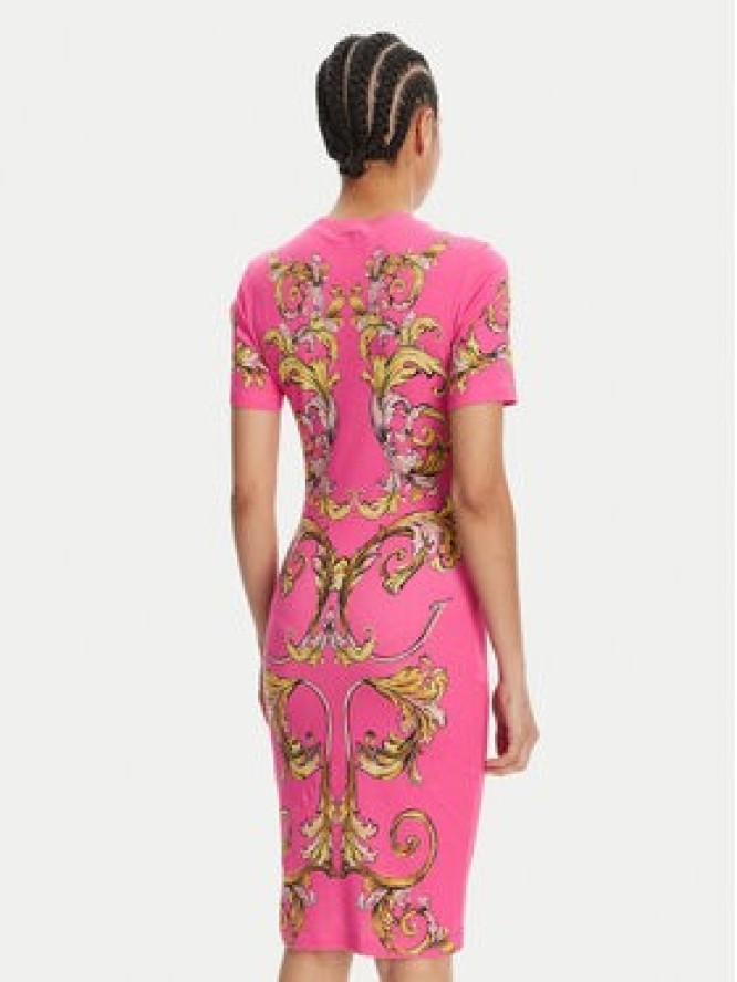 Versace Jeans Couture Sukienka codzienna 78HAO9P9 Różowy Slim Fit