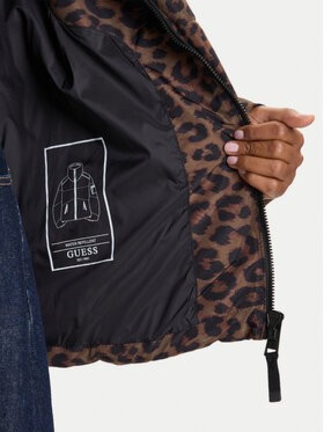 Guess Kurtka zimowa W5BL47 W3702 Brązowy Regular Fit