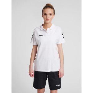 Koszulka tenisowa polo damska Hummel Go Cotton Polo Woman