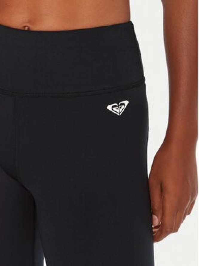 Roxy Legginsy Everyday Flow ERJNP03676 Czarny Slim Fit