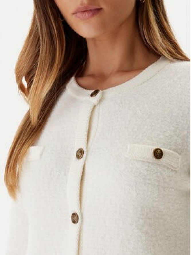 Guess Kardigan W5BR0A Z4040 Écru Slim Fit