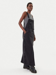 G-Star Raw Sukienka jeansowa Skater D27734-E091 Szary Loose Fit