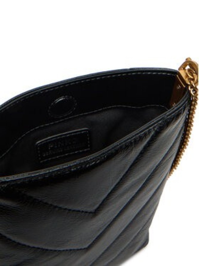 PINKO Torebka Flat Satchel AI 25-26 PCPL 105352 A2W2 Czarny