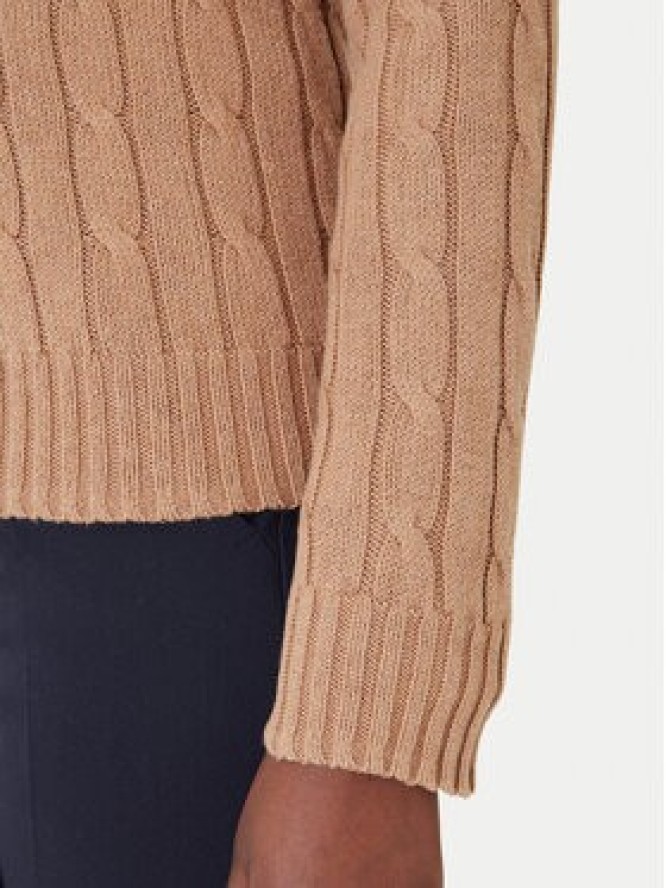 Polo Ralph Lauren Sweter 211B16797001 Beżowy Slim Fit