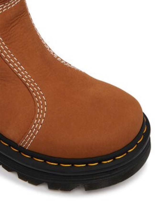 Dr. Martens Botki ZEBZAG RIGGER BOOT WARM LINED DM42023200 Brązowy
