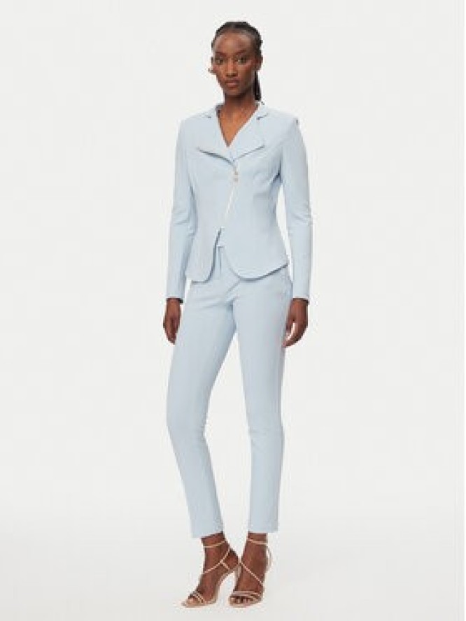 Rinascimento Spodnie materiałowe CFC0127865003 Błękitny Slim Fit