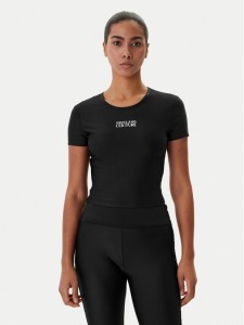 Versace Jeans Couture T-Shirt 80HAH6A2 J0128 Czarny Slim Fit