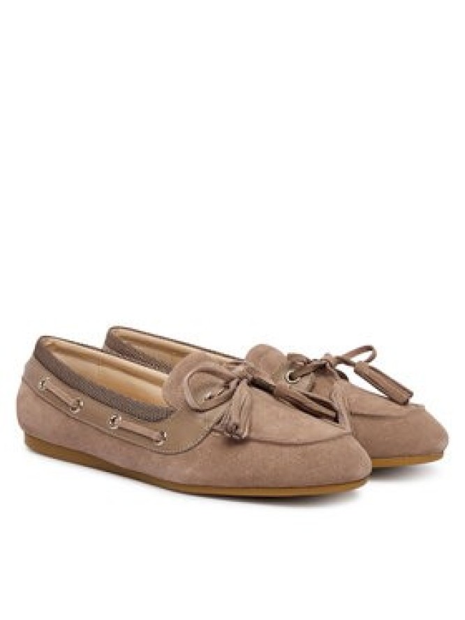 Liu Jo Mokasyny Skipper 03 SF6047 PX624 Beżowy ciemny