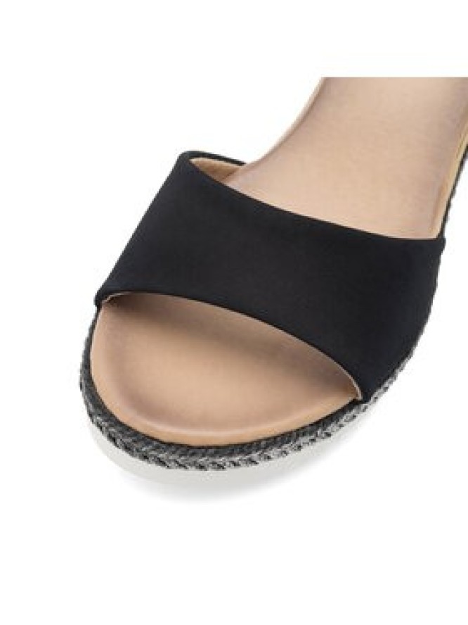 Clara Barson Espadryle WS2189-15 Czarny