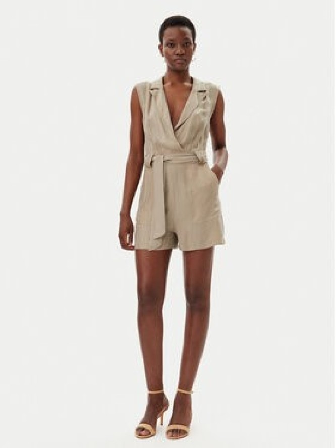 Guess Kombinezon W5GD99 WH6E0 Beżowy Regular Fit