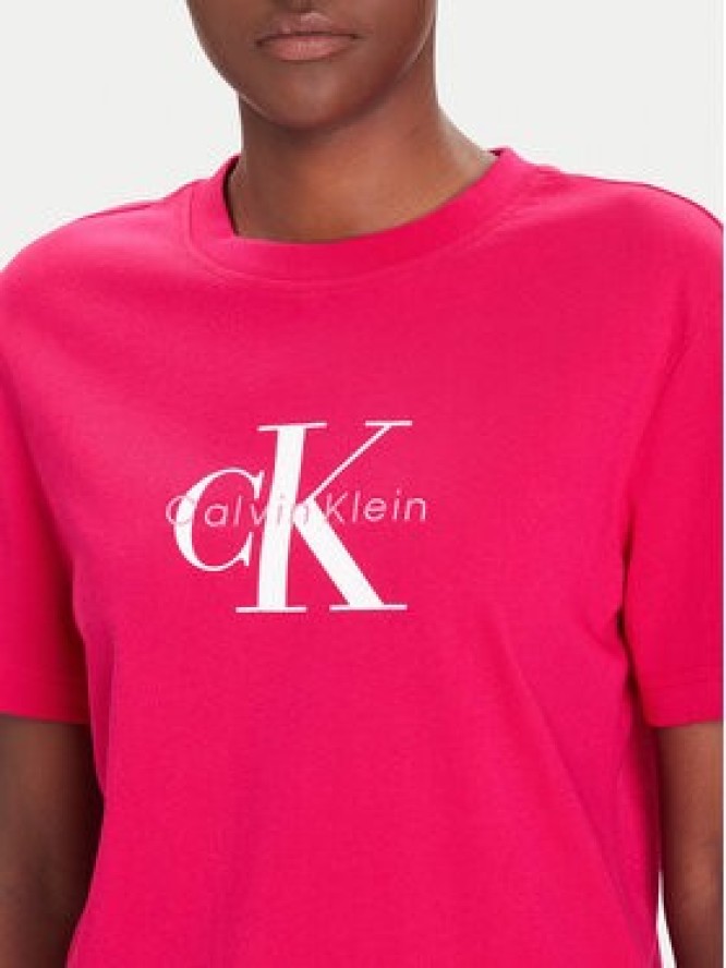 Calvin Klein Jeans T-Shirt Hero Classic LV047B865G Różowy Regular Fit