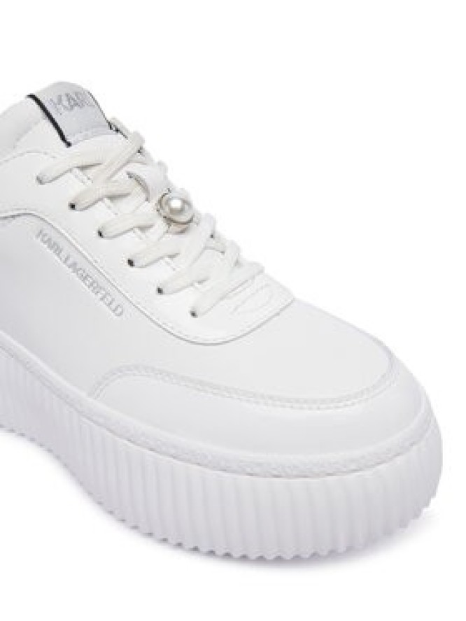 KARL LAGERFELD Sneakersy KL42377T Biały
