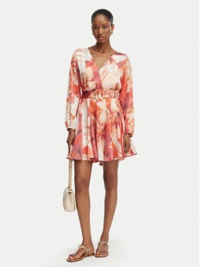 Marciano Guess Sukienka koktajlowa G6GK58 W2214 Pomarańczowy Regular Fit