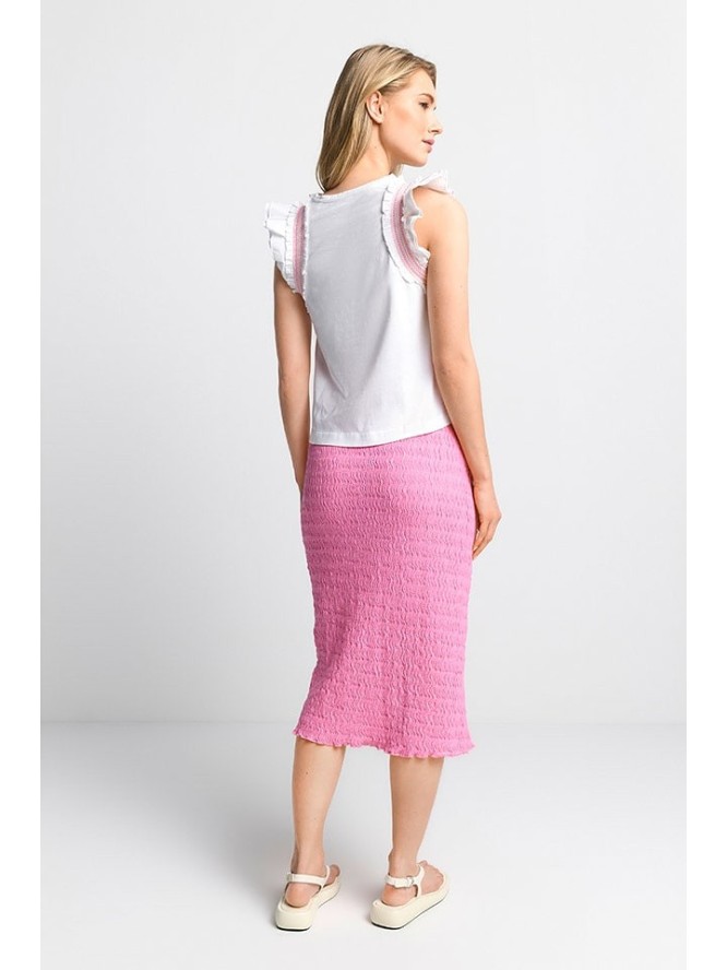 Rich & Royal Bluzka w kolorze białym rozmiar: L