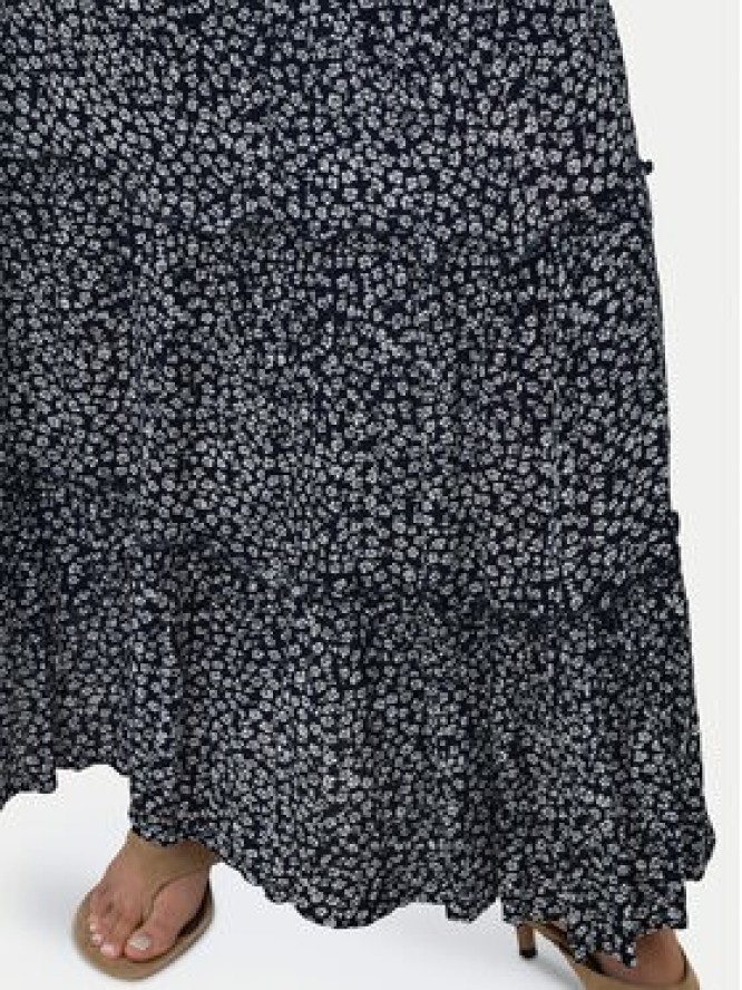 ONLY Spódnica maxi Fernanda 15375238 Granatowy Regular Fit