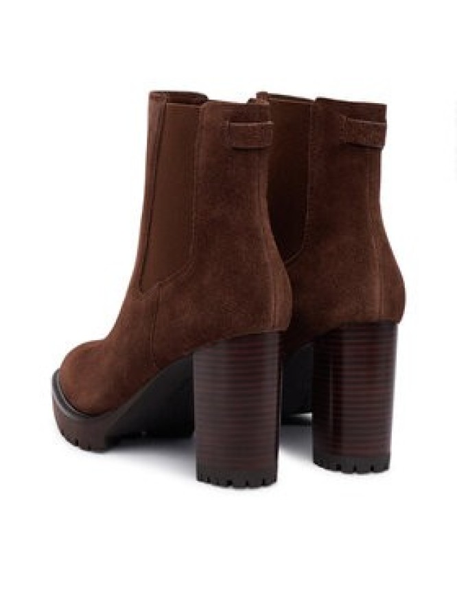 LAUREN RALPH LAUREN Botki Layne 802942566002 Brązowy