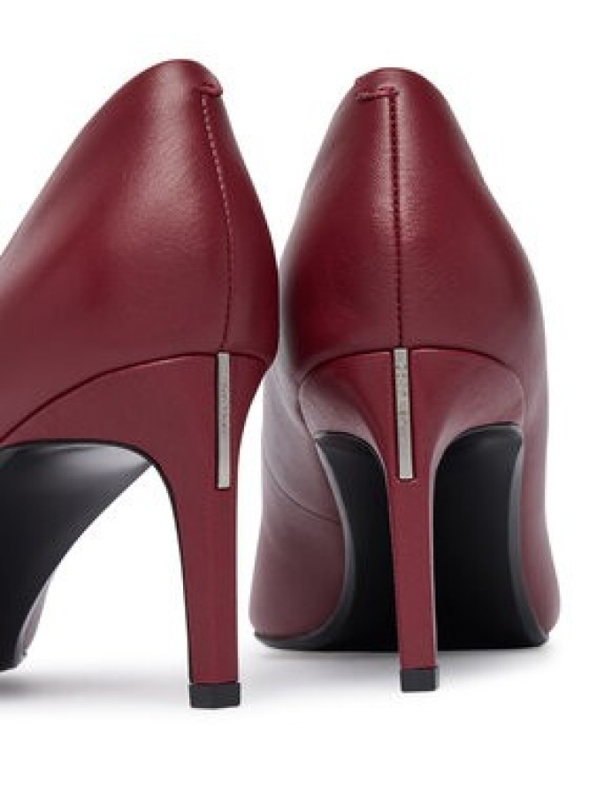 Calvin Klein Szpilki Ess Stiletto 70 HW0HW02607 Bordowy