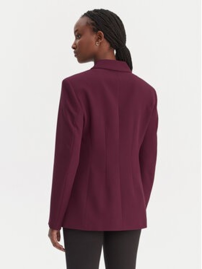 HUGO Marynarka Asmalla-1 50533901 Fioletowy Slim Fit