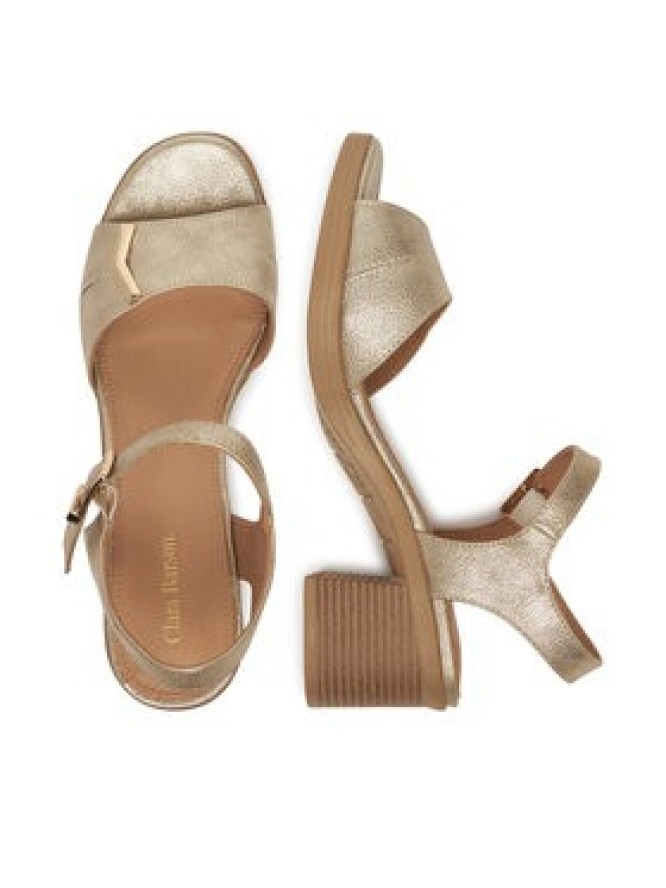 Clara Barson Sandały WS10006-07 Złoty